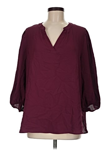 Anne Klein 3/4 Sleeve Blouse (view 1)