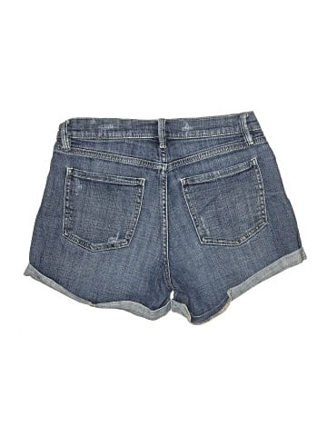 Cosmic Blue Love Denim Shorts (view 2)