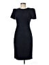 Calvin Klein Solid Black Cocktail Dress Size 6 - photo 1