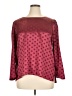 ModCloth Polka Dots Pink Burgundy 3/4 Sleeve Top Size XL - photo 1