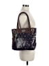 Fossil Print Multi Color Blue Tote One size - photo 2