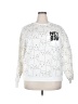 Wound Up Print White Sweatshirt Size XXL - photo 1