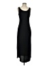 Elle 100% Polyester Solid Black Casual Dress Size S - photo 1