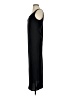 Elle 100% Polyester Solid Black Casual Dress Size S - photo 5