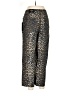 Nicole Miller New York Animal Print Gold Active Pants Size 6 - photo 2