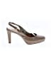Tahari 100% Leather Tan Heels Size 9 1/2 - photo 1