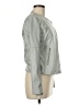 Bagatelle 100% Polyurethane Solid Gray Jacket Size M - photo 4