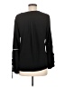 Ro & De 100% Recycled Polyester Black Long Sleeve Blouse Size M - photo 2