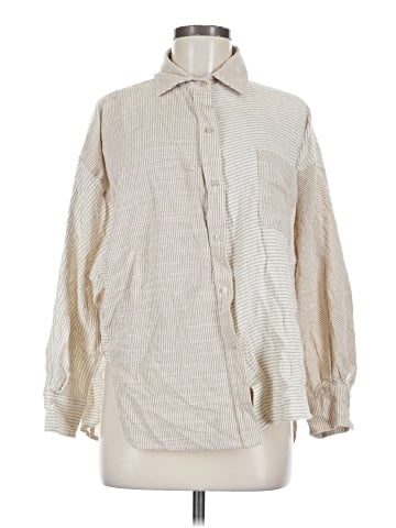 Grade & Gather Long Sleeve Button-Down Shirt (view 1)