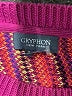 Gryphon New York Print Purple Pullover Sweater Size S - photo 7
