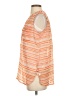 Apt. 9 Orange Sleeveless Button-Down Shirt Size S - photo 5