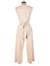 Calvin Klein Solid Ivory Jumpsuit Size 8 - photo 2