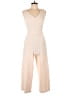 Calvin Klein Solid Ivory Jumpsuit Size 8 - photo 1