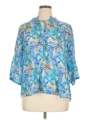 AP.NY 3/4 Sleeve Blouse (view 1)