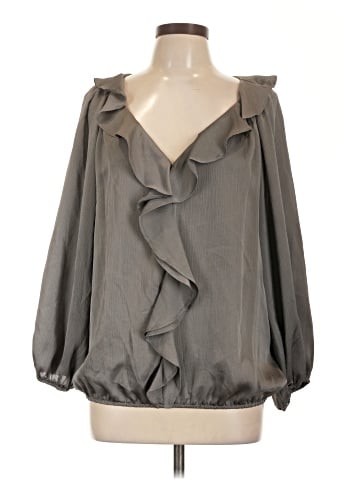 Max Studio 3/4 Sleeve Blouse (view 1)