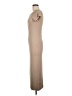 LUYAA Solid Tan Casual Dress Size M - photo 5