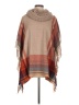 Unbranded 100% Acrylic Tan Poncho Size L - photo 1