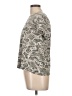 Croft & Barrow Paisley Gray Short Sleeve Top Size L - photo 5