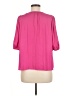 Ann Taylor 100% Polyester Pink 3/4 Sleeve Blouse Size M - photo 2