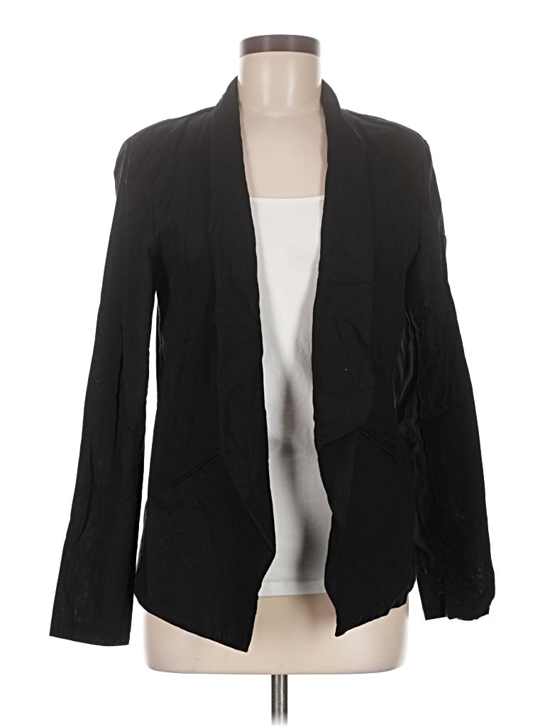 Pre-owned Lulus Blazer Jacket In Black