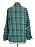 Hem & Thread 100% Cotton Plaid Green Long Sleeve Button-Down Shirt Size L - photo 2
