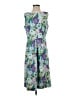 Talbots Floral Purple Cocktail Dress Size P (petite) - photo 1