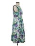 Talbots Floral Purple Cocktail Dress Size P (petite) - photo 4
