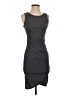 Leith Solid Gray Blue Casual Dress Size XS - photo 1