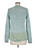Coldwater Creek Color Block Teal Pullover Sweater Size 8 - photo 2