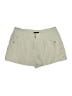Apostrophe Solid Green Khaki Shorts Size 16 - photo 1