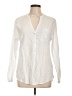 Splendid Ivory Long Sleeve Button-Down Shirt Size L - photo 1