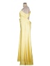 Mac Duggal 100% Polyester Yellow Cocktail Dress Size 16 - photo 5