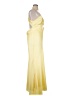 Mac Duggal 100% Polyester Yellow Cocktail Dress Size 16 - photo 4