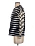 Zara 100% Cotton Stripes Blue Pullover Sweater Size S - photo 5
