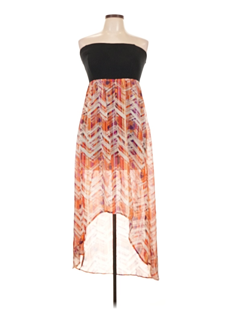 Pre-owned No Boundaries Cocktail Dress In Orange