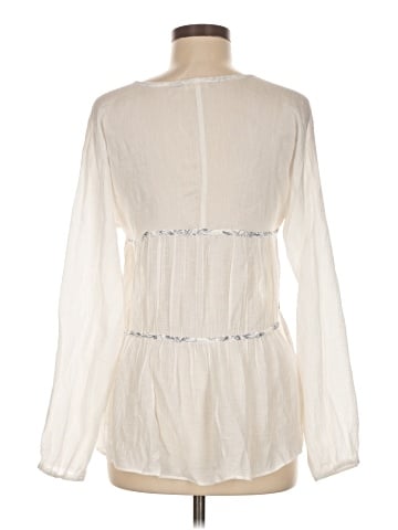 Hem & Thread Long Sleeve Blouse (view 2)