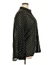 Jaclyn Smith 100% Polyester Polka Dots Black Long Sleeve Blouse Size XXL - photo 4