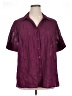 Catherines Burgundy Short Sleeve Blouse Size 0X - photo 1