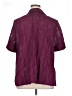 Catherines Burgundy Short Sleeve Blouse Size 0X - photo 2