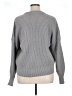 Nine West 100% Polyester Solid Gray Pullover Sweater Size XL - photo 2