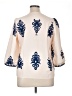 Shein Ivory 3/4 Sleeve Blouse Size XL - photo 2