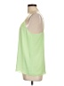 Naked Zebra 100% Polyester Green Sleeveless Top Size L - photo 5