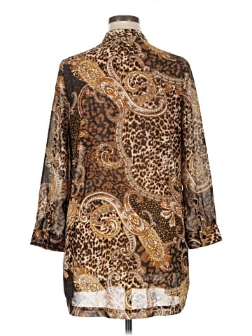 Jessica London 3/4 Sleeve Blouse (view 2)