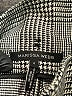 Marissa Webb Houndstooth Gray Linen Pants Size 2 - photo 7