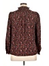 Bar III Floral Brown Long Sleeve Blouse Size 1X - photo 2