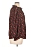 Bar III Floral Brown Long Sleeve Blouse Size 1X - photo 4