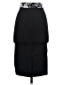 Bebe Graphic Black Casual Skirt Size 00 - photo 2