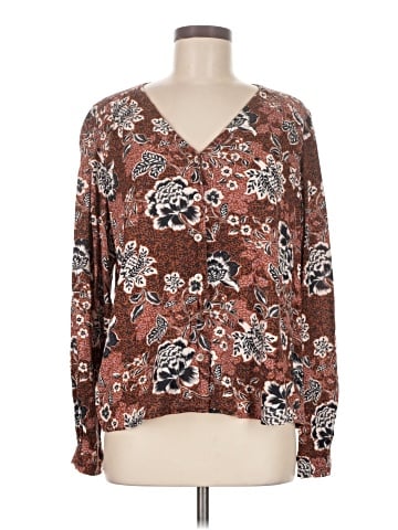 Garnet Hill Long Sleeve Blouse (view 1)