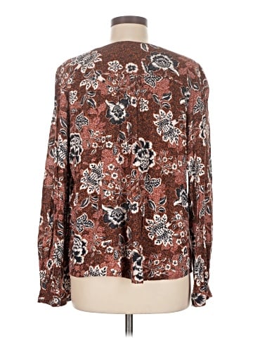 Garnet Hill Long Sleeve Blouse (view 2)