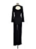 Venus Solid Black Jumpsuit Size L - photo 2
